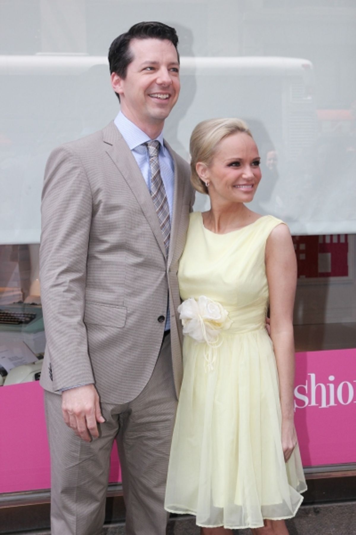 Sean Hayes and Kristin Chenoweth at 